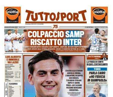 Prima pagina TS - Riscatto Inter, Conte riparte dalla vittoria di Marassi