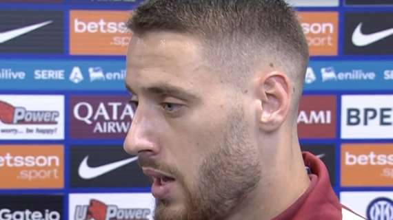 Torino, Vlasic: "Inter squadra forte, sarebbe stato difficile anche in 11 contro 11"