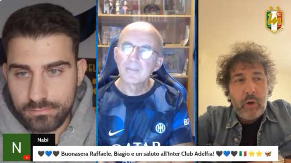 Rivivi la diretta! "IO GIRO L'ITALIA PER TE", ospite l'INTER CLUB ADELFIA. La VIGILIA di INTER-TORINO