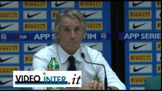 VIDEO - Mancini: "Ventuno tiri e abbiamo segnato alla fine. Icardi se la prenda con sé stesso" 