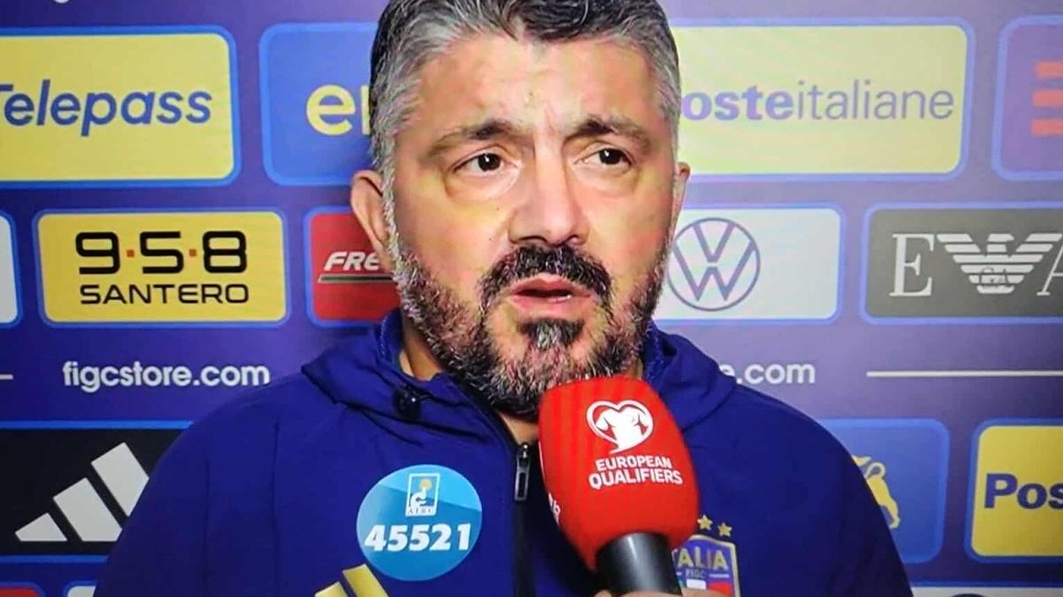 Gattuso allenta la pressione su Pio Esposito: "Non ha esami, sta dimostrando un sacco di cose"