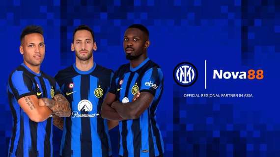 UFFICIALE - Inter, nuovo regional sponsor in Asia: accordo con NOVA88