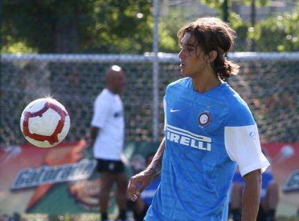 Simone Dell&#039;Agnello, autore del gol del 2-0 al Facchetti