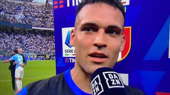 Lautaro a DAZN: "Godiamoci questa festa. Rinnovo? Dobbiamo cercare l'accordo questa settimana"