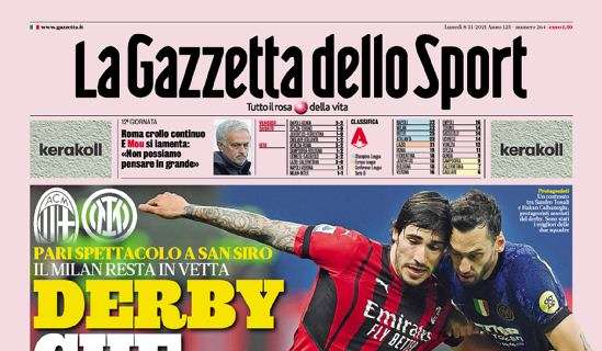 Prima GdS - Derby, che rumba! Pari spettacolo, il Milan resta in vetta