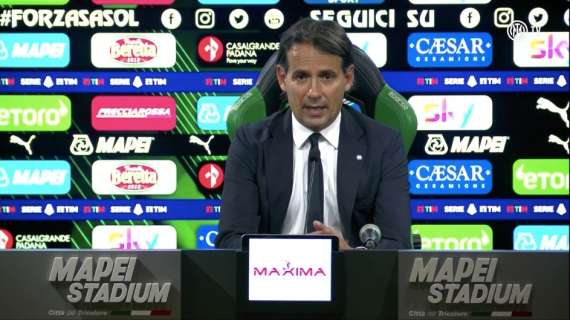 Inzaghi in conferenza: "Ultima mezzora del 1° T da dimenticare, ero arrabbiato"