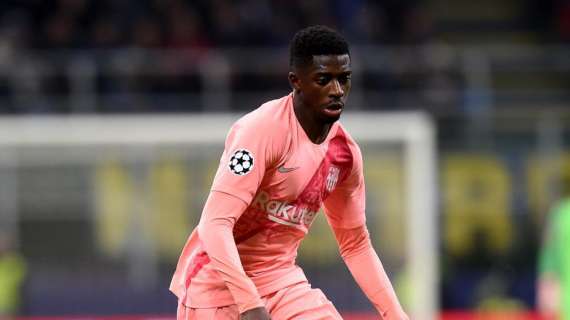 Barcellona, niente Inter per Dembélé: il francese ai box per dieci settimane