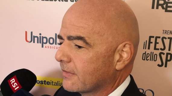 Infantino: "Mi rallegra enormemente che il Real Madrid sarà al Mondiale per club"