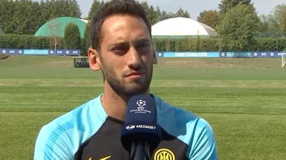 Calhanoglu a SM: "Momento difficile? No, magari doloroso. Rialziamoci subito, è tutto nelle nostre mani"
