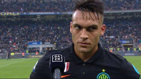 Lautaro al 45': "Preso due gol che non ci possiamo permettere, ora avanti come i minuti finali del primo tempo"