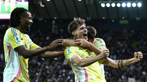 Juve, tre punti importanti a Udine: 2-0 timbrato interamente nel primo tempo