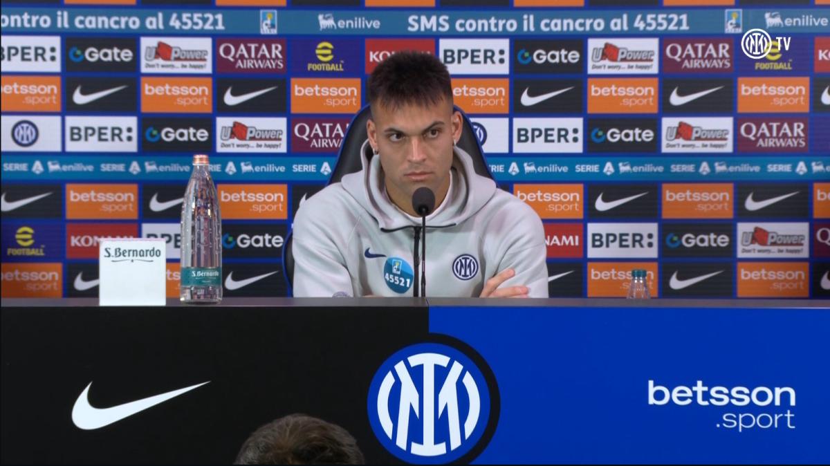 Lautaro in conferenza: "Contento delle idee di Chivu. Il record di gol di Mazzola? Non me lo sarei aspettato quando sono arrivato qui"
