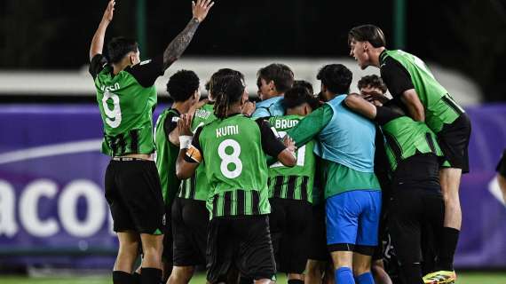 Il Sassuolo fa festa grazie alla U19: 3-0 alla Roma, neroverdi Campioni d'Italia Primavera