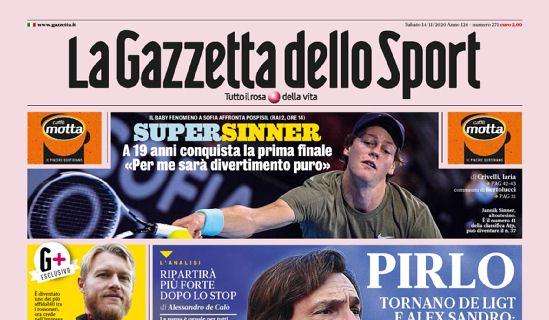 Prima pagina GdS - Inter, che botta: Brozovic positivo. Galliani debutta alla Pinetina