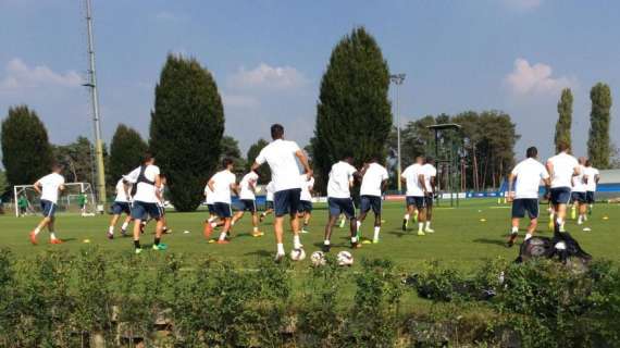 Verso Torino-Inter, focus tattico nella seduta di stamattina ad Appiano