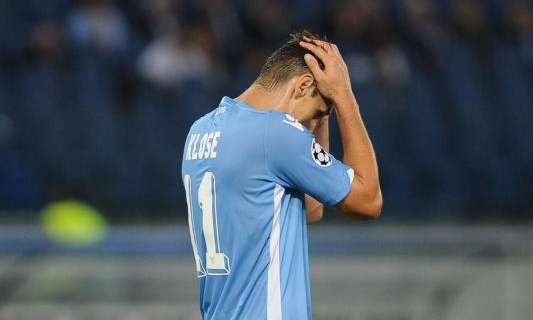 Qui Lazio - Klose affaticato: è in dubbio per l'Inter