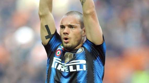 Sneijder: "Felicissimo dell'Inter, ora vinciamo"