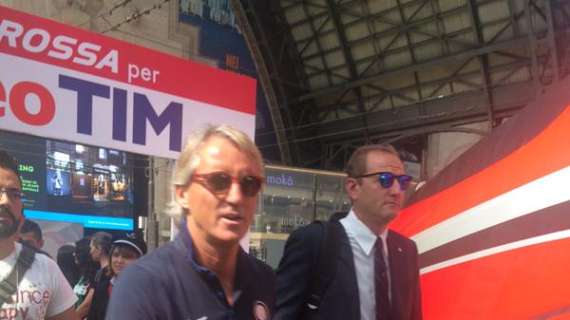 FOTO - L'Inter in partenza per Reggio Emilia