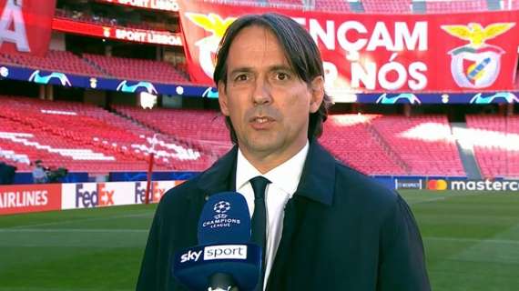 Inzaghi a Sky: "In Champions fin qui straordinari, conosciamo la forza del Benfica ma ce la giocheremo"