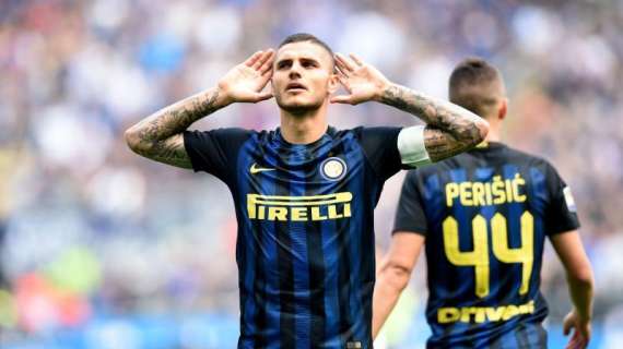 Carica Icardi: contro il Sassuolo prima tripletta in A