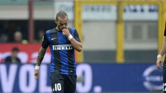 Sneijder, niente Psg? Sarà, ma la quota crolla