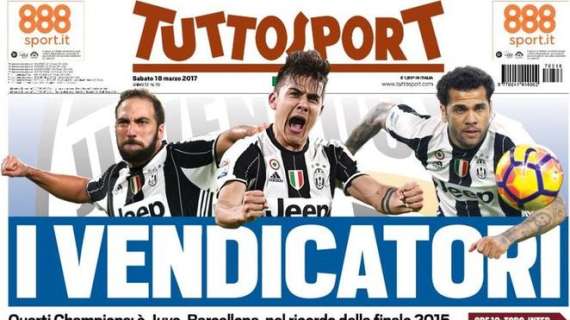 Prima pagina TS - Torino-Inter, Cairo flop con le big