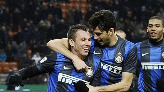 Preview Inter-Milan - Ranocchia è il nodo. Solo una punta: è Cassano?