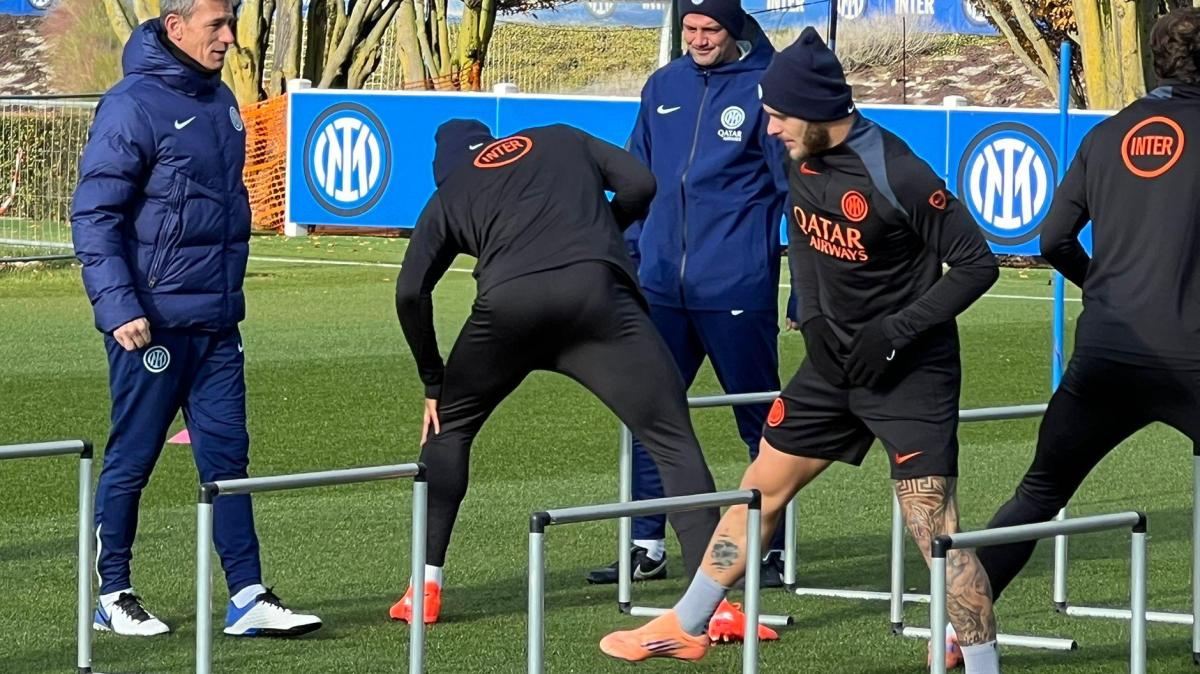 VIDEO - L'Inter prepara ad Appiano Gentile la trasferta di Madrid in Champions League. Assenti in cinque