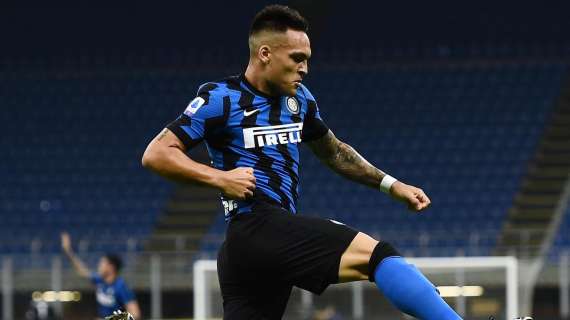 Lautaro Martinez torna al gol ed esulta sui social: "Forza Inter"