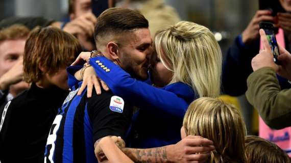 Wanda Nara: "Il rinnovo di Mauro? Decide l'Inter, il desiderio è quello di rimanere. Ma non è il momento di parlarne"