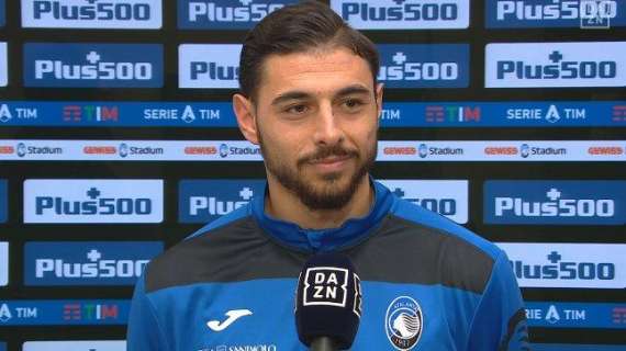 Atalanta, Pezzella a DAZN: "Volevamo più palleggio e costringere loro a stare bassi"