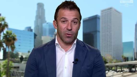 Del Piero: "Strano che la Juve non abbia quasi mai tirato in porta. In questo c'è molto merito dell'Inter"