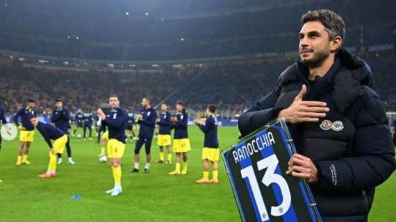 Ranocchia ritrova San Siro: "Che emozione tornare a casa". Bastoni ringrazia l'ex compagno