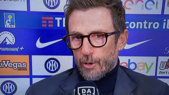 Frosinone, Di Francesco a DAZN: "Ecco perché la difesa a tre. Dimarco? Se voleva calciare è un fenomeno"