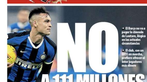 Mundo Deportivo - Lautaro vuole il Barça, ma il club catalano non pagherà la clausola da 111 milioni