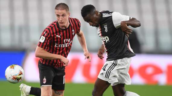 Il Milan tiene botta in dieci: 0-0 a Torino, ma è la Juve la prima finalista di Coppa Italia