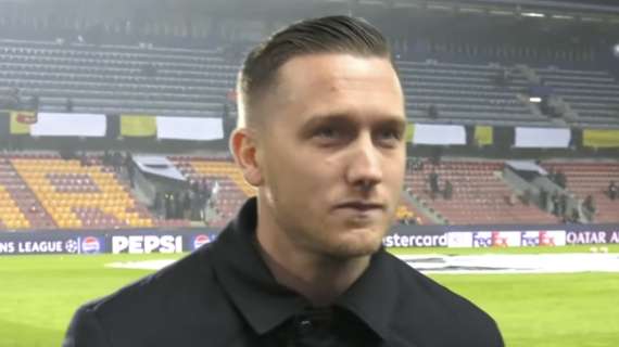 Zielinski a ITV: "Affronteremo questa gara come le altre: con voglia di vincere e fare bene il nostro gioco"