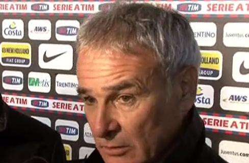 Ranieri: "Scricchiolii nell'Inter? Buon per noi"