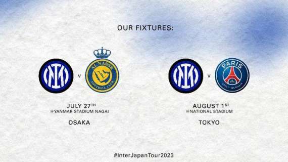 UFFICIALE - Inter Japan Tour, due i test amichevoli in programma nella tournée di luglio: i dettagli