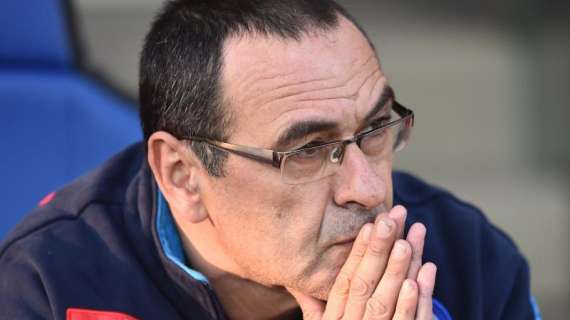 Sarri: "Sono molto contento che Mancini abbia accettato le scuse. Vicenda chiusa, non ne parlerò più"