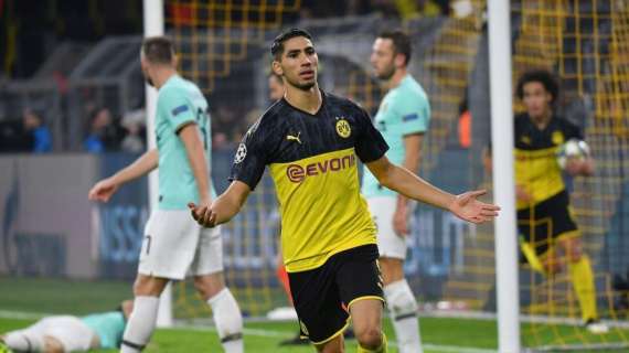 Il Borussa Dortmund scrive ad Hakimi: "Grazie, buona fortuna per il tuo percorso futuro"