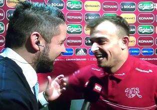 Shaqiri se la ride... in italiano: "Decisivo anche con l'Inter? Sì, ma adesso vacanza. Dove? Non lo so!"