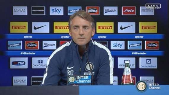 Inter-Genoa, domani alle 13 conferenza di Mancini