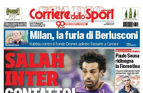 Prime pagine - Kondogbia sbarca a Milano. Contatto con Salah, ma resta in pista Perisic