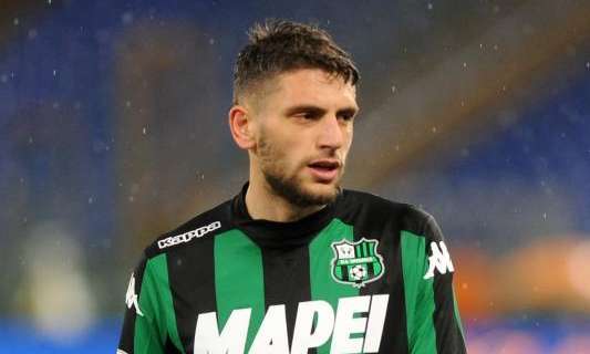 Sassuolo, Berardi ammonito: salta match con l'Inter