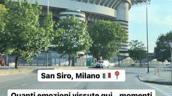 Nostalgia Icardi, foto a San Siro: "Qui emozioni indelebili che mi resteranno nel cuore"