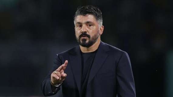 Gattuso: "Faremo queste ultime dodici partite con rispetto e con il dovere di provarci nonostante il distacco"