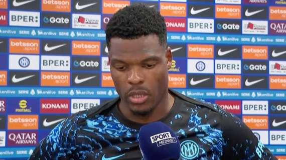 Dumfries: "Un rigore così è difficile sia per l'arbitro che per i giocatori. Bisogna tutelare di più i difensori"