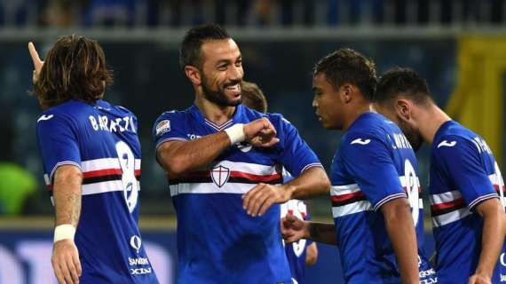 Inter, nuovo stop: alla Samp basta Quagliarella, De Boer ancora nel tunnel