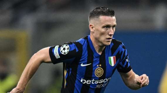 Stop Zielinski: elongazione ai flessori della coscia destra. L'Inter: "Sarà valutato giorno dopo giorno"